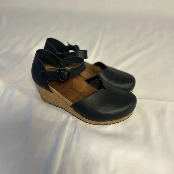 Birkenstock Papillio Mary Wedge Sandals, size 39. - Picture 5 of 10